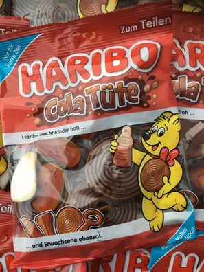10 Tüten Haribo Cola Tüte a 175gr ? Limited Edition