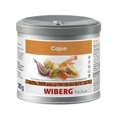 WIBERG | Cajun Gewürz | Chilli, Kreuzkümmel, dezentes Rauch | Aroma-Tresor 470ml