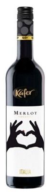 Käfer Merlot Rotwein IGT Italien - 0,75 L Flasche
