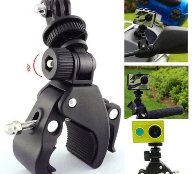 Für GoPro Hero Große Klemme Halterung Motorrad Fahrrad Rohr Lenker GKG