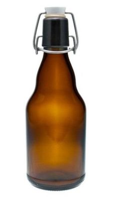 20er Set Bügelflasche BRAUN 330 ml mit Porzellanverschluss ? 0,33 Liter ? Bier