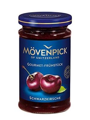 6 Gläser Mövenpick ? Schwarzkirsche Gourmet-Frühstück Fruchtaufstrich 1,5kg