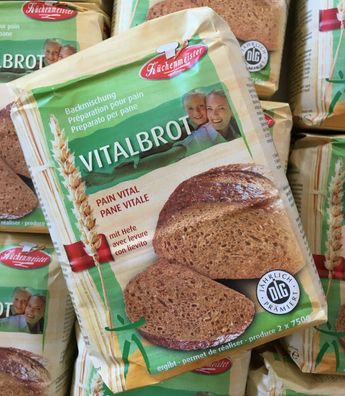 5 x 1000g Backmischung Vitalbrot ? Küchenmeister ? Mehrkornbrot Mehl