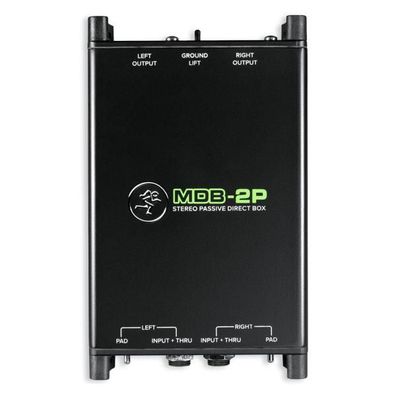 Mackie DI-Box MDB-2P Passive Stereo Direct Box