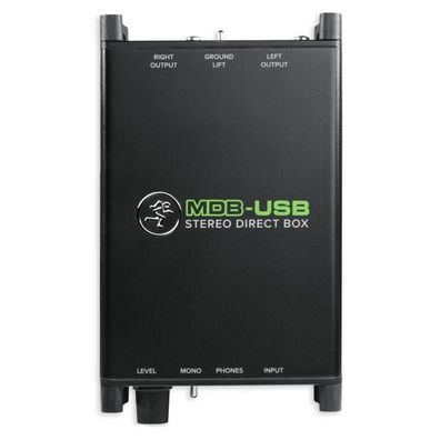 Mackie DI-Box MDB-USB Aktive Direct Box mit Interface-Funktion