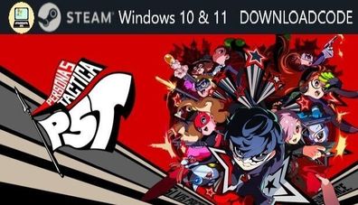 NEU PC Computer Spiel Persona 5 Tactica für Windows 10 11 STEAM Downloadcode Key