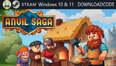 NEU PC Computer Spiel Anvil Saga für Windows 10 11 STEAM Download Code Game Key