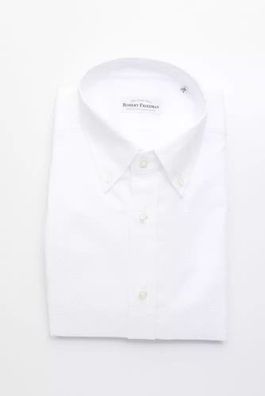 Robert Friedman White Cotton Men's Shirt
