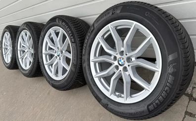 4x Original BMW X5 G05 X6 G06 V Speiche 734 Winterräder 6880685 Runflat DOT20 >7mm