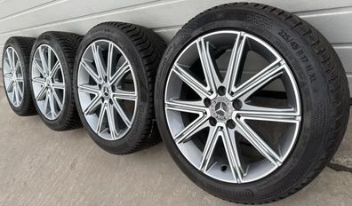 4x Original Mercedes SLK W172 SLC R172 17 Zoll Winterräder A1724011402 DOT22 7-8mm