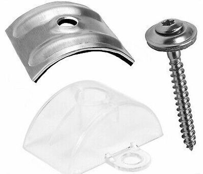 Kalotten Sinus 76/18 Abstandhalter 76/18 Spenglerschrauben 4,5x45 / Ecken Spitz