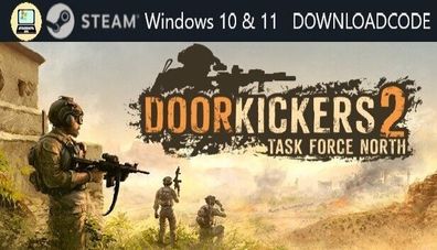 NEU PC Computer Spiel Door Kickers 2 Task Force North für Windows 10 11 STEAM