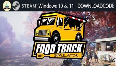 NEU PC Computer Spiel Food Truck Simulator für Windows 10 11 STEAM Download Key