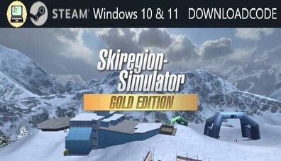 NEU PC Computer Spiel Ski Region Simulator Gold Edition für Windows 10 11 STEAM Code