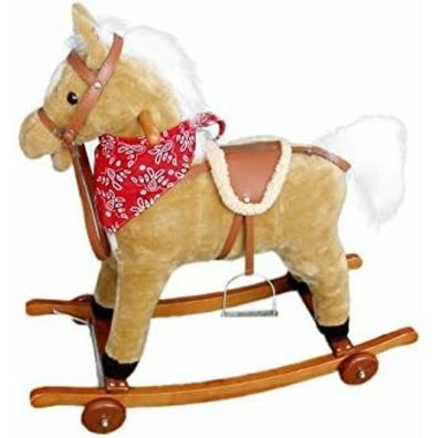 Schaukelpferd Mit Rädern (77 x 72 cm)