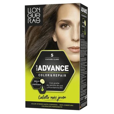 Llongueras Color Advance Hair Colour 5 Light Brown