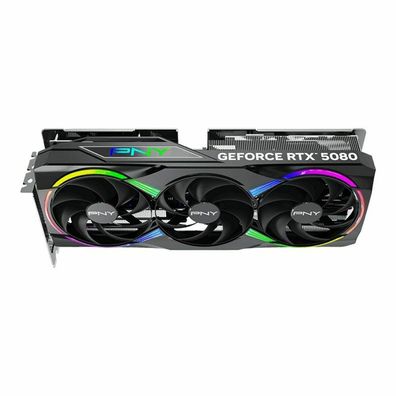PNY RTX5080 VERTO ARGB OC Triple Fan 32GB GDDR7 HDMI 3xDP