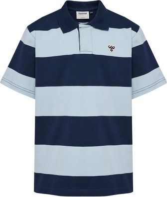 Hummel Kinder Polo Shirt Hmljr Loose Striped S/S Bee 233873