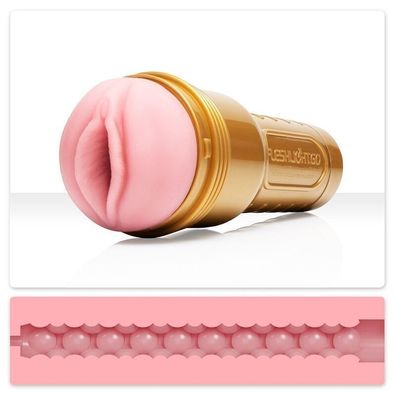 Fleshlight -Stamina GO Trainingseinheit Lady+Universal Launch+Aqua Gleitmittel 50ml