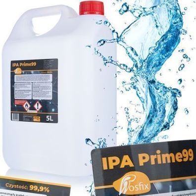 Rosfix Isopropylalkohol IPA Prime99 – 99,9% Reinheit | 5L Flüssigkeit