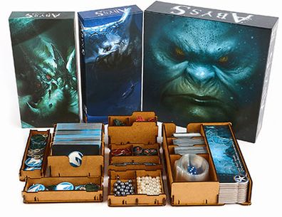 e-Raptor Sortiereinsatz für Abyss (Grundspiel + Erweiterungen)