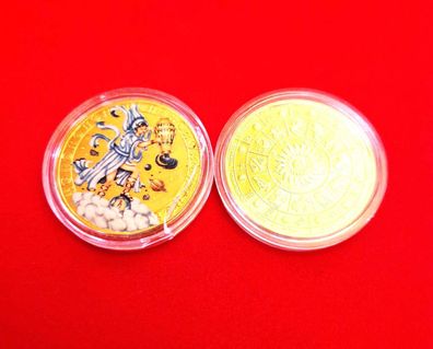 Wassermann Sternzeichen / Wasserman Medaille/vergoldet (SM2502261)