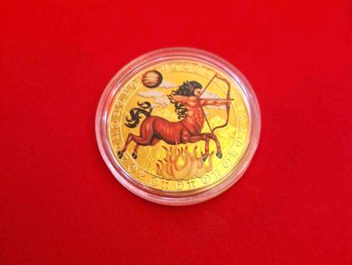 Schütze Sternzeichen / Schütze Medaille/vergoldet (SM2502261)