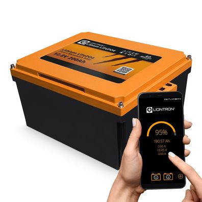 Liontron 200Ah 12,8V Lithium Untersitz Batterie Smart BMS Wohnmobil