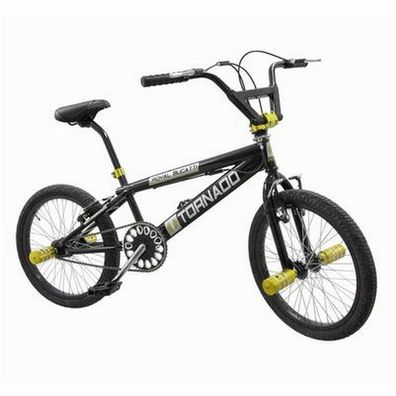 BMX-Rad Royal-Bugatti Tornado Freestyle 20 Zoll - Schwarz/Gold