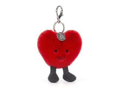 Jellycat Herz Plüschtier Schlüsselanhänger Kuscheltier Anhänger Spielzeug Bag Charm