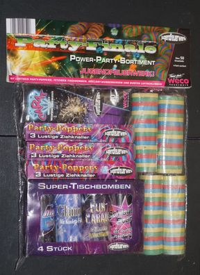 Weco Tischfeuerwerksortiment Party-Finale