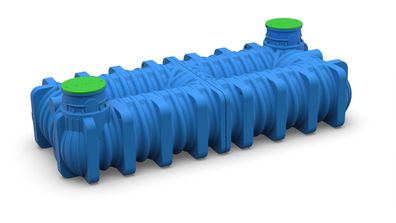 Regenwasser Flachtank Aqua Plast 10000 L - 25000 L befahrbar