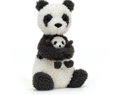 Jellycat Panda mit Baby Plüschtier Kuscheltier Stofftier Spielzeug Geschenk 24CM