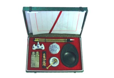 CMI Chinesische Malerei - Großes Kalligrafie Set 11 Teile