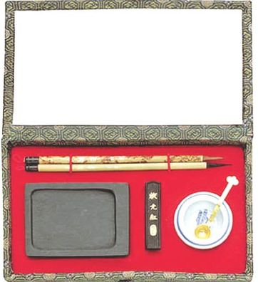 CMI Chinesische Malerei - Kleines Kalligrafie Set 6 Teile