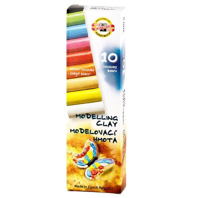 KOH Modelliermasse- Knetmasse 10er Pack/Schachtel - 200 g Sc