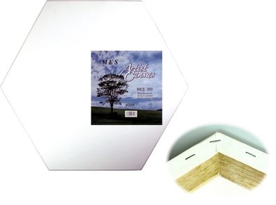 CMI Keilrahmen 15 cm 300 g/m² Hexagon