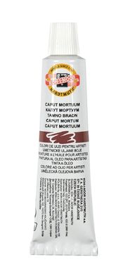 KOH Ölmalfarbe Mánes 16 ml Tube caput mortuum