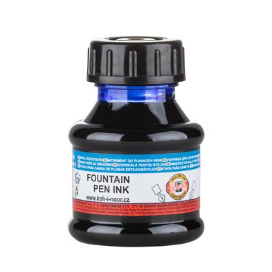 KOH Tinte - Füllertinte - blau - 50 ml PVC- Flasche