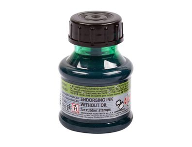 KOH Stempelfarbe 50 ml PVC Flasche grün