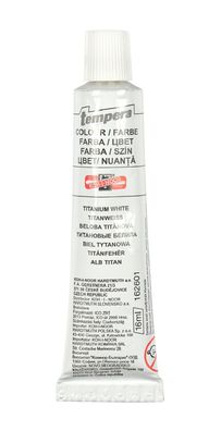 KOH Temperafarbe 16 ml Tube titanium white