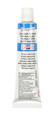 KOH Temperafarbe 16 ml Tube cobalt imitation