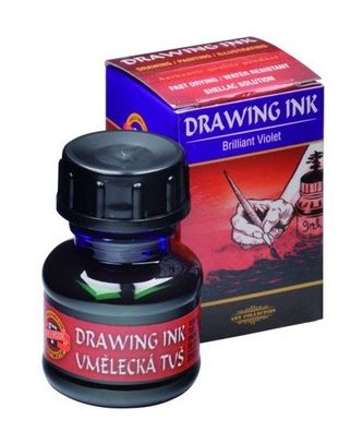 KOH Profi- Künstlerzeichentusche - Brilliant Violet - 20g
