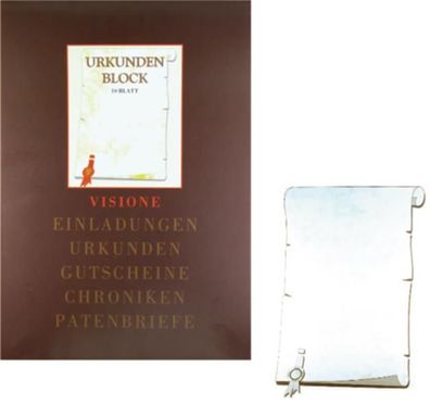 PVP Urkundenblock A4 - 10 Blatt