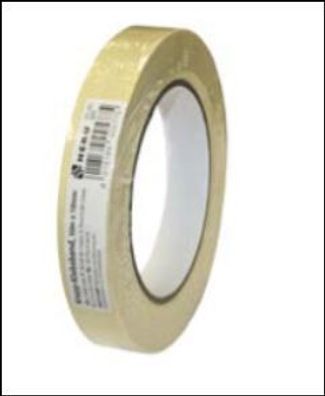 HEKU Klebeband Papier- Abklebeband Krepp , 18 mm x 50 m