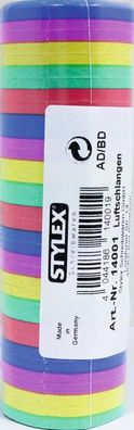 STY Luftschlangen bunt 18er Pack - 18 x ca. 4 m