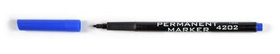 KOH Marker Permanent 4202 Rundspitze 1-2 mm blau