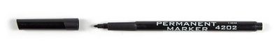 KOH Marker Permanent 4202 Rundspitze 1-2 mm schwarz