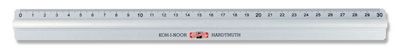 KOH Lineal - Aluminium 30 cm mit Griff