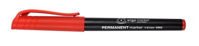 KOH Marker Permanent 4262 Rundspitze 1-2 mm rot